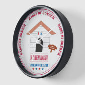 Horloge No Talkie, No Problem Doghouse Master Desıgn. (Angle)