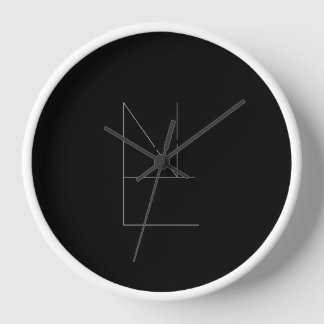 Horloge (Noble Elégance) Black & White