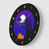 Horloge nocturne d'Halloween (Angle)