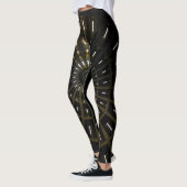 HORLOGE NOIR - Leggings (Gauche)