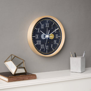 Horloge Nombres romains de luxe