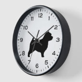Horloge Norwich Terrier Dog Breed (Angle)