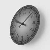 Horloge numérique romaine en eau (Angle)