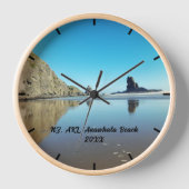 Horloge NZ AKL Anawhata Beach Randonnée Mémoire (Recto)