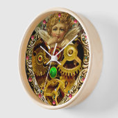 HORLOGE OEUFS, MÉCANISME ET PIERRES À VAPEUR (Angle)