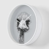 Horloge Oiseau en colère (Angle)