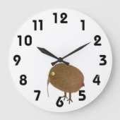 Horloge Oiseau Fruit Kiwi (Recto)
