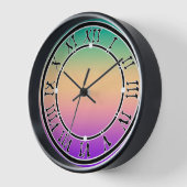 Horloge Ombre , multicolore (Angle)