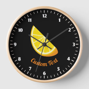 Horloge Orange Slice