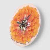 Horloge - Orange Zinnia (Angle)