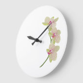 Horloge orchidée (Angle)