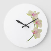 Horloge orchidée (Recto)