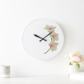 Horloge orchidée (Maison)