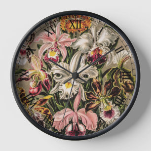 Horloge Orchidées par Ernst Haeckel
