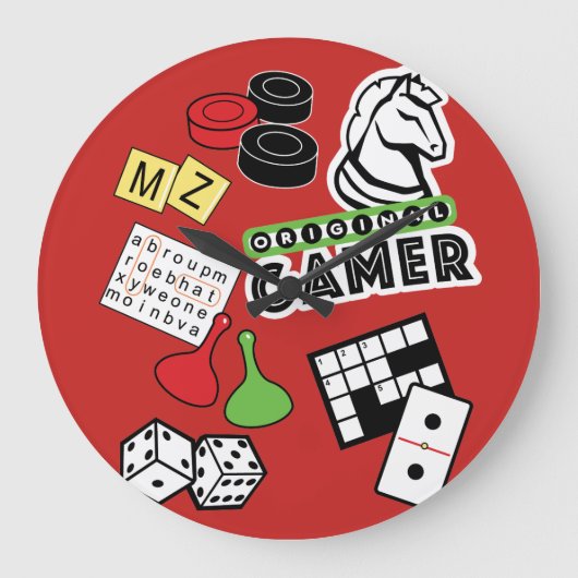 Horloge originale de Gamer (Recto)