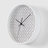 Horloge Ornement arabesque élégant (Angle)