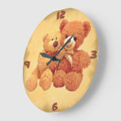 Horloge Ours en Peluche (Angle)