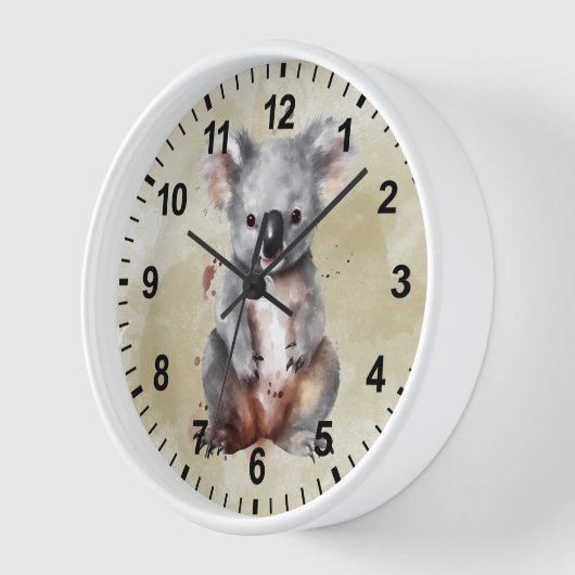 Horloge Ours Koala (Angle)