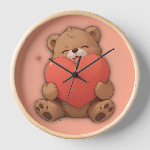 Horloge Ours mou