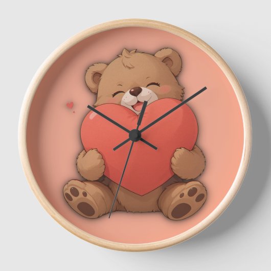 Horloge Ours mou (Recto)