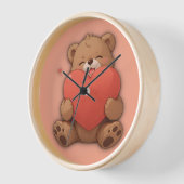 Horloge Ours mou (Angle)