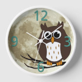 Horloge Owl clock (Recto)
