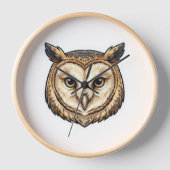 Horloge Owl head designed wall watch (Recto)
