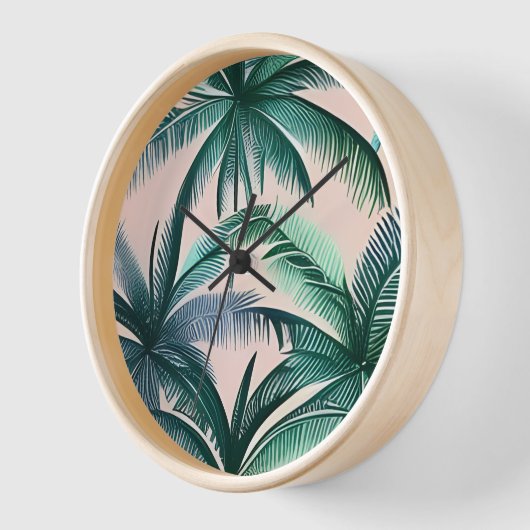 Horloge Palmes (Angle)