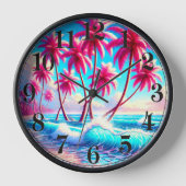 Horloge Palmiers (Recto)