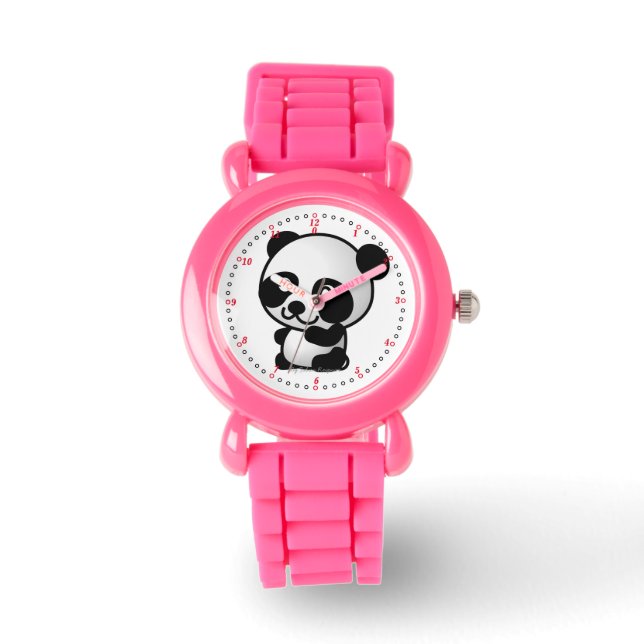 horloge. Panda. Horloge (Voorkant)