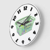 Horloge Panier à Linge (Angle)