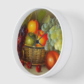 HORLOGE PANIER DE FRUITS (Angle)