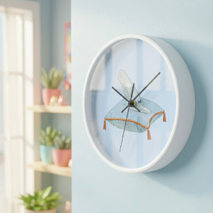 Horloge Pantoufle de verre