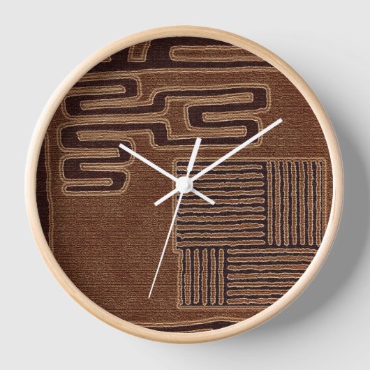 Horloge Papier Kuba (Recto)