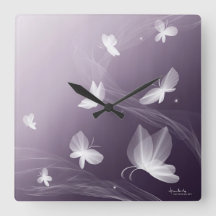 Horloge papillon