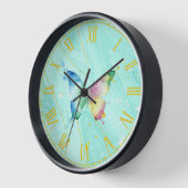 Horloge Papillon (Angle)
