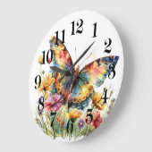 Horloge Papillon (Angle)
