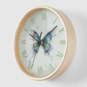 Horloge Papillon (Angle)