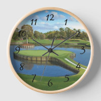 Parcours de golf Trou arrière - plan 24h/24