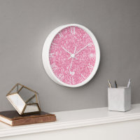Parties scintillant rose Faux Chiffres romains bla