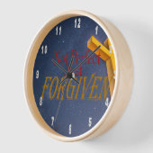 Horloge Pas Parfait juste pardonné chrétien dire (Angle)