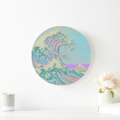 Horloge pastel Grande Vague (Maison)