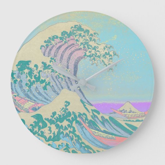 Horloge pastel Grande Vague (Recto)