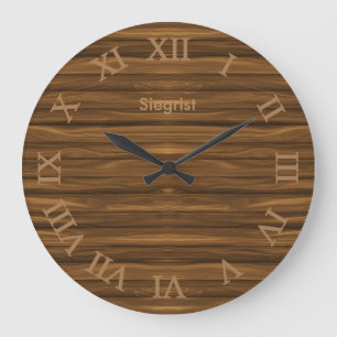 Horloge Patinée Brown