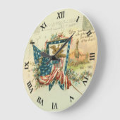 Horloge patriotique - Gardes de gloire (Angle)