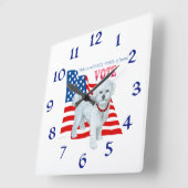 Horloge patriotique maltaise (Angle)