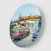 Horloge Paul McGehee "Nuits d'été" (Angle)