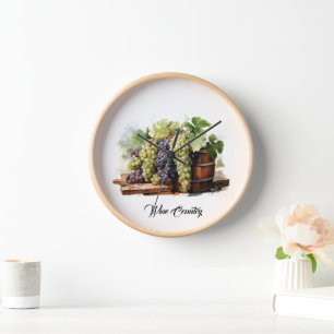 Horloge Pays du vin