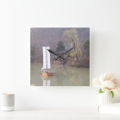 horloge paysage coréen (Maison)