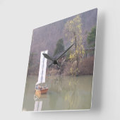 horloge paysage coréen (Angle)